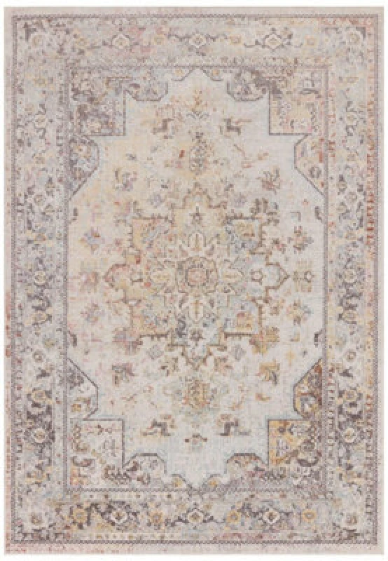 Image of LORD OF RUGS Flores Ester FR05 Traditional Classic Bordered Persian Floral Rug in Multi X-Large 200x290cm (6'7"x9'6") FLRE2002900005