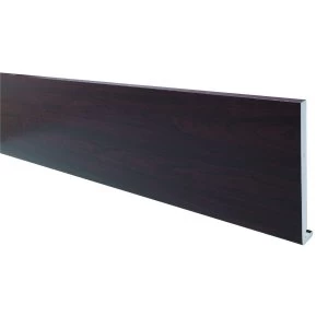 image of Wickes PVCu Rosewood Fascia Board 18 x 175 x 2500mm