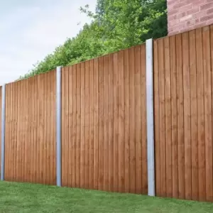 Forest 6' x 5'6 Vertical Closeboard Fence Panel (1.83m x 1.69m) - main image