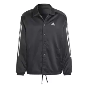 Image of adidas Coach Jacket Mens - Black