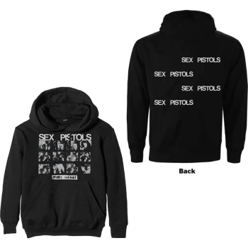 image of The Sex Pistols - Pretty Vacant Unisex Large Hoodie - Black