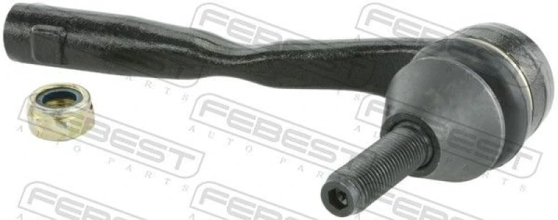 Image of FEBEST 1621-166 Track rod end Front Axle Tie Rod End (914)