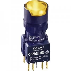 Image of DECA ADA16S6 MR2 A2GO Pushbutton 250 V AC 5 A 2 x OffOn IP65 momentary