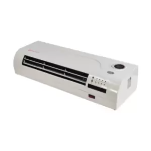 image of Prem-I-Air 2kW PTC Over Door Heater/Fan with Remote Control and 24 Hour 7 Day Timer