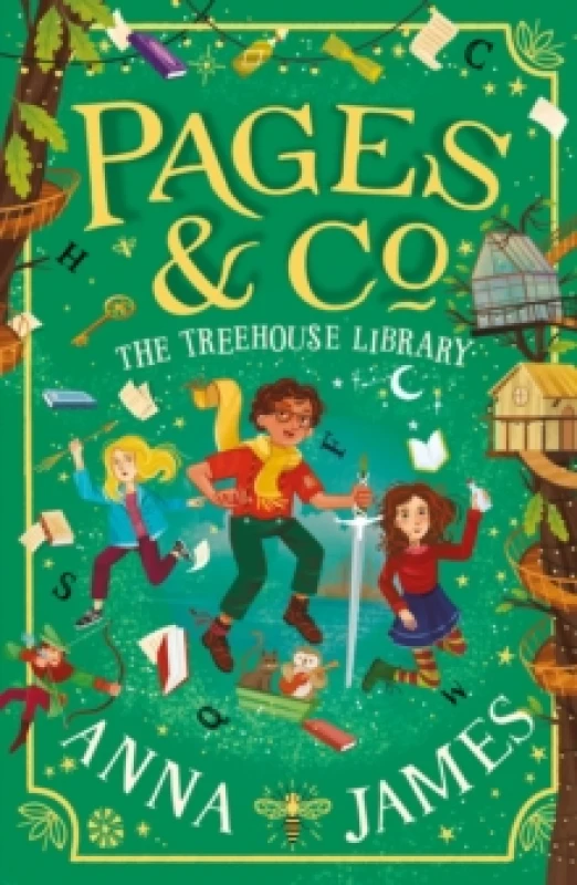Image of Anna James Pages & Co.: The Treehouse Library Paperback Book Multi