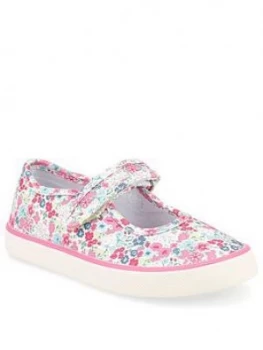 Image of Start-Rite Girls Blossom Canvas Plimsoll