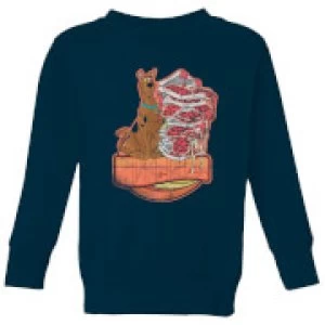 image of Scooby Doo Munchies Kids Sweatshirt - Navy - 11-12 Years