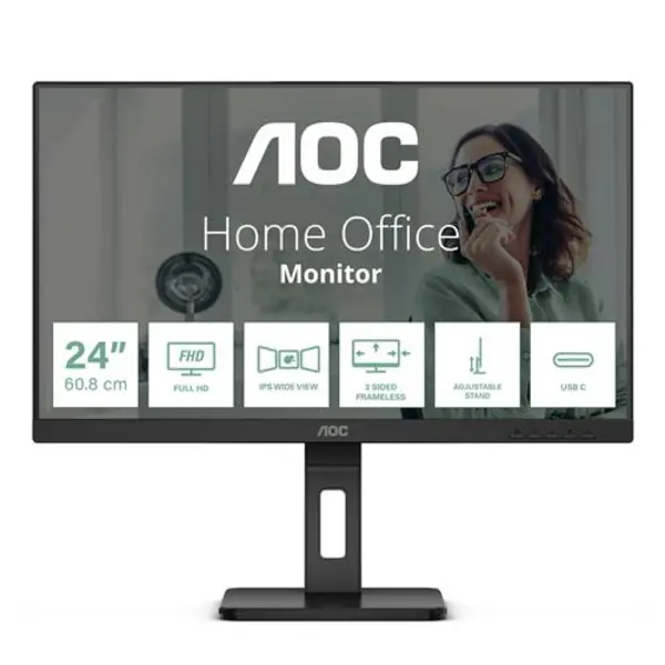 Image of AOC 23.8" 24P3CV Full HD IPS LED Monitor