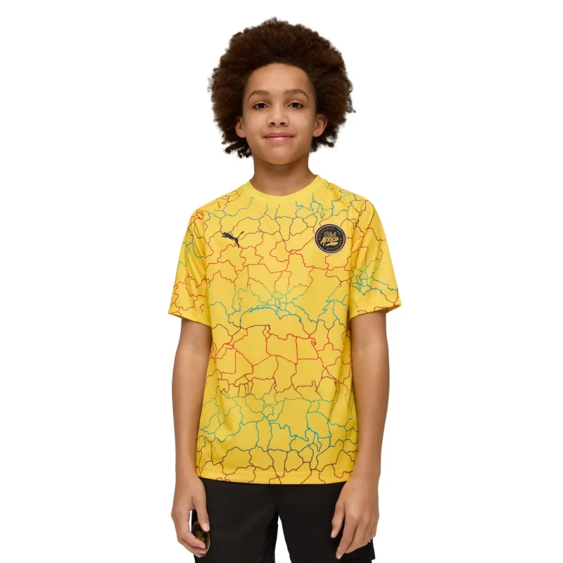 Image of Puma OM kids T-Shirt Africa Jaune Unisex 14 ans