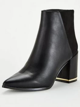 Image of OFFICE Astounding Ankle Boots - Black, Size 7, Women