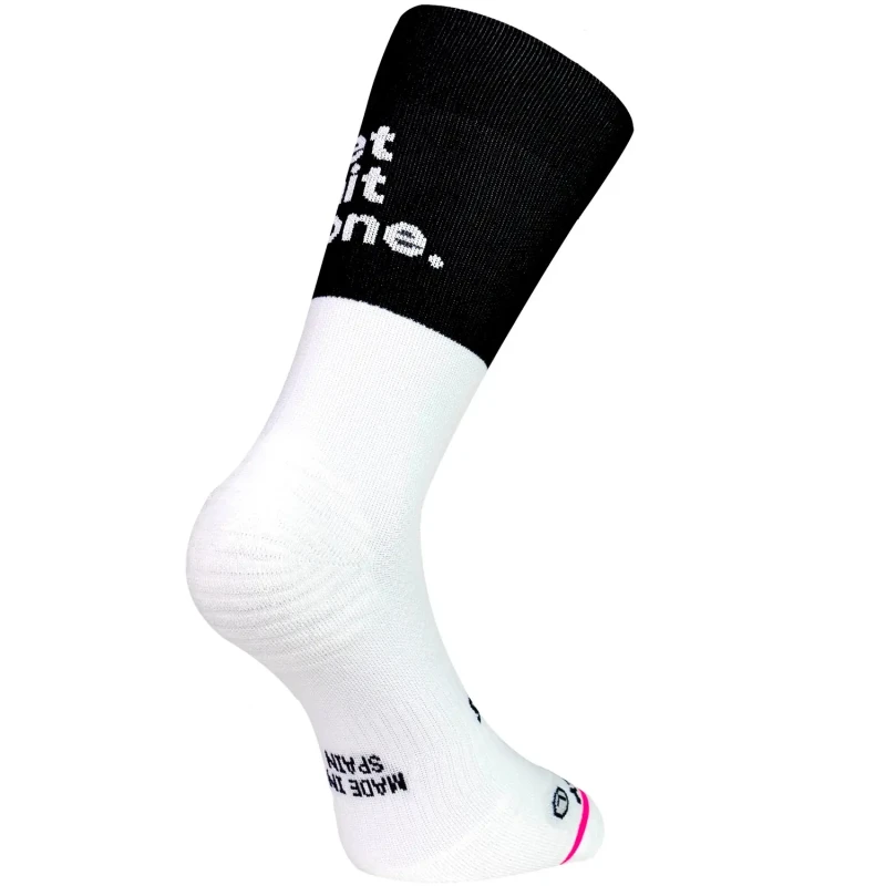 Image of Sporcks Get Shit Done Socks White Black, Size L