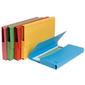 Image of Exacompta Document Wallet A4 290gsm Assorted Pack of 50