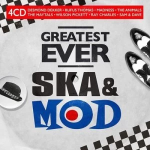Image of Greatest Ever Ska & Mod by Various Artists CD Album