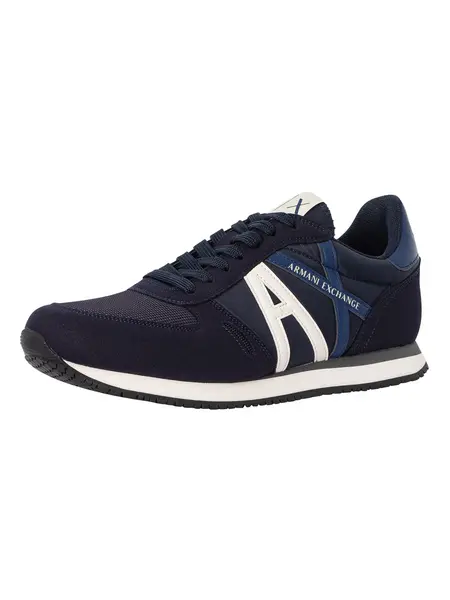 Image of Big Logo Textile Trainers