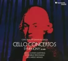 image of Carl Philipp Emanuel Bach: Cello Concertos/Symphony H.648