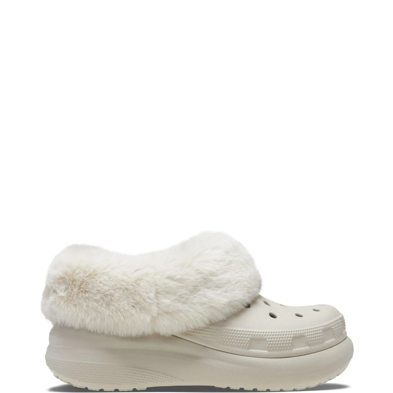 Image of Crocs Unisex Furever Crush Shoe Shoes Pumice W8/M7