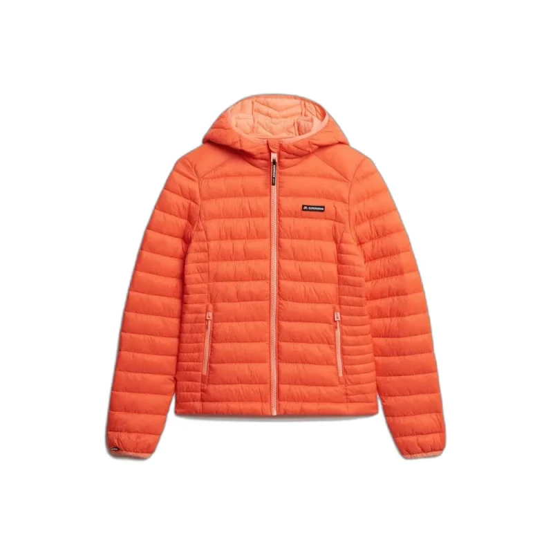 Image of Superdry Womens down jacket Superdry Fuji Lite Rose Female XS