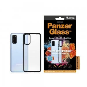 Image of PanzerGlass Galaxy S20 ClearCase with BlackFrame
