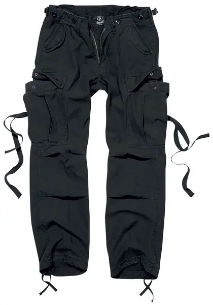 Image of Brandit M65 Ladies Trousers Cargo Trousers Black W33L34 Women