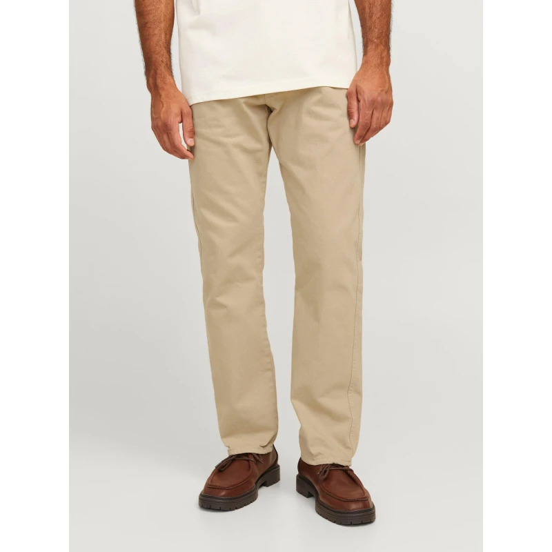 Image of Jack and Jones Worker Straight Leg Trousers Mens - Brown Brown M