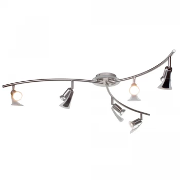 image of Litecraft Nord 6 Light LED Spotlight Bar