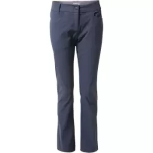 image of Craghoppers Womens Nosi Life Clara Summer Walking Trousers 8R - Waist 26' (66cm), Inside Leg 31