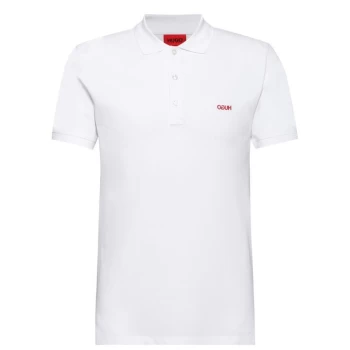 image of Hugo Boss Dinos Polo Shirt White Size XL Men