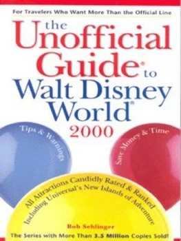Image of The Unofficial Guide to Walt Disney World 2000 by Bob Sehlinger Paperback