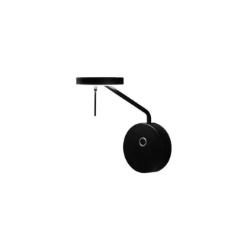 Image of Leds-c4 Grok Lighting - Grok Invisible - LED Wall Reading Light Matt Blac Touch dimmer 765lm 3000K