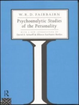 Image of Psychoanalytic Studies of the Personality by W. R. D. Fairbairn Paperback