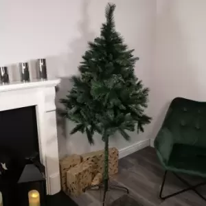 Image of 6ft (1.8m) Premier PVC Space Saving Christmas Tree with 408 Tips in Green