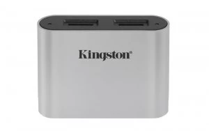 Image of Kingston Workflow microSD Reader microSDHC/SDXC UHS-II Card Reader