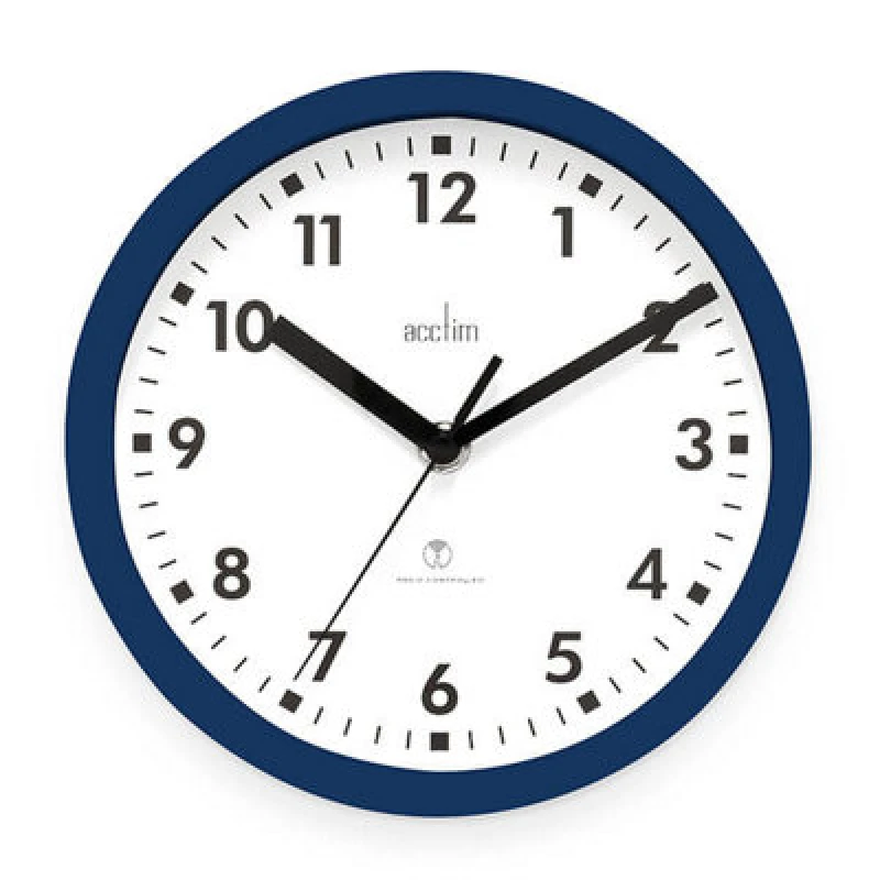 Image of Acctim Nardo Midnight Blue Wall Clock
