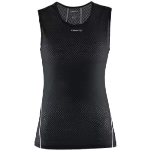 image of Craft Womens/Ladies Sleeveless Base Layer Top (M) (Black)