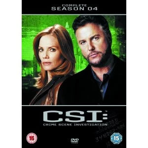 Image of CSI Vegas Complete Season 4 DVD