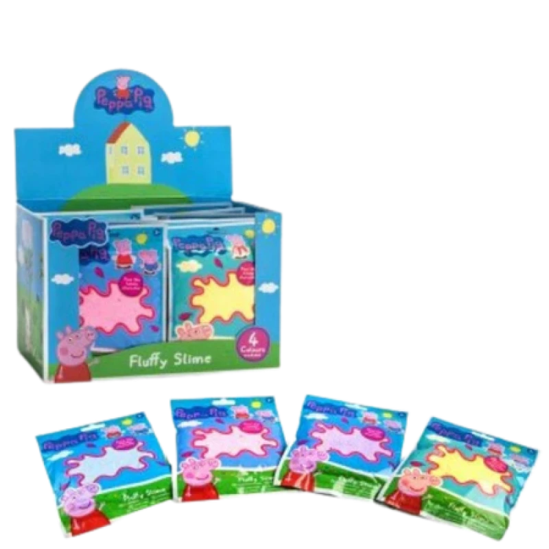 Image of Peppa Pig Pastel Fluffy Slime PEPPA-529993