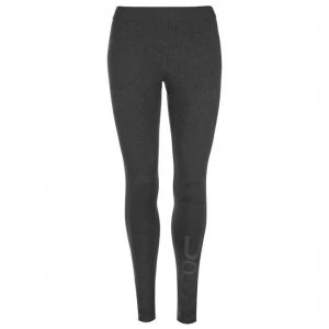 image of USA Pro Jersey Leggings Ladies - Charcoal Marl