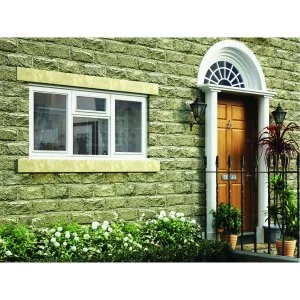 Image of Wickes White Timber Casement Window - Side Hung and Top Hung 1195 x 1765mm
