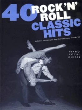 Image of 40 Rock n Roll Classic Hits. Paperback
