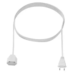 image of Bachmann 233.284 Current Cable extension 2.5 A White 2.00 m