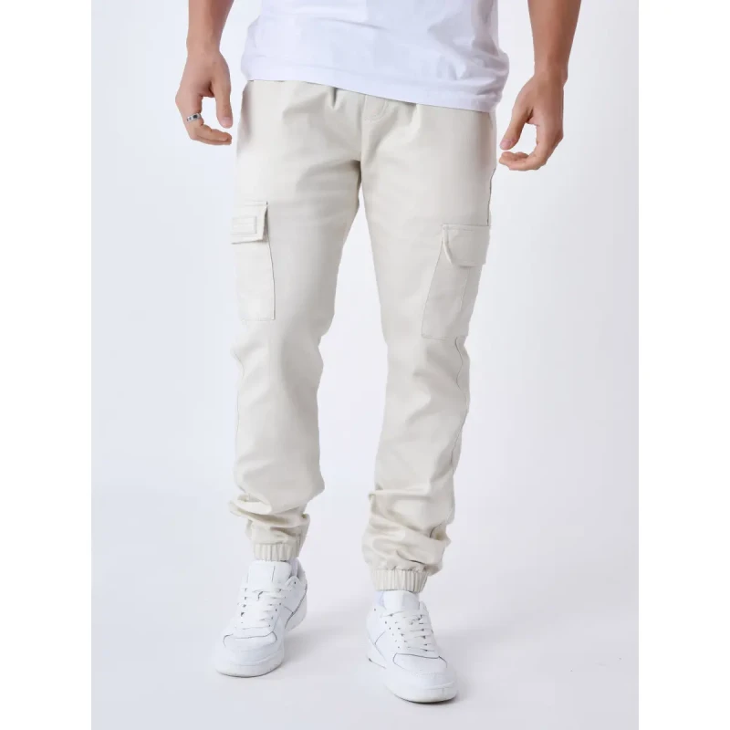 Image of Project X Paris Cargo trousers Project X Paris Blanc Male S T239020_IV