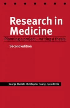 Image of Research in Medicine by George Murrell Paperback