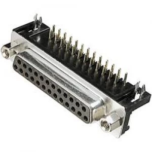 Image of D SUB receptacles 90 Number of pins 25 Soldering ASSMANN WSW