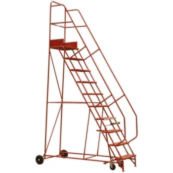 Image of MSS12 Mobile Safety Steps 12-Tread - Sealey