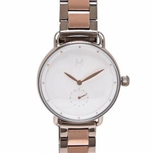 image of MVMT Bloom Watch - White/Gold