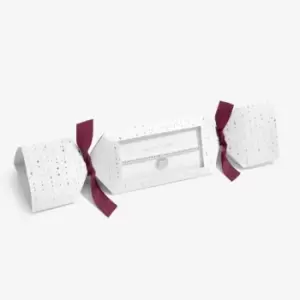 Image of Christmas Cracker With Love Silver 17.5cm Stretch Bracelet 6252