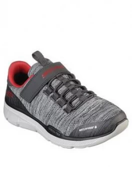 Image of Skechers Boys Equalizer 3.0 Boys Waterproof Trainer - Charcoal