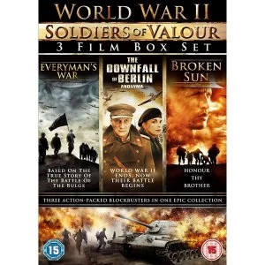 Image of World War II - Soldiers of Valour 3 Disc DVD Boxset