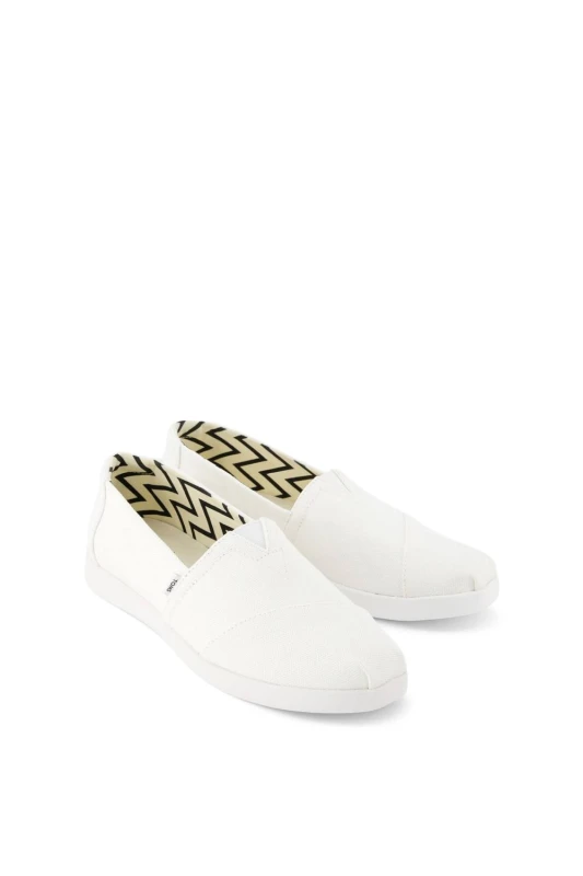 Image of TOMS Womens Alpargata Plus Shoe in White Size: 8 White Female 8