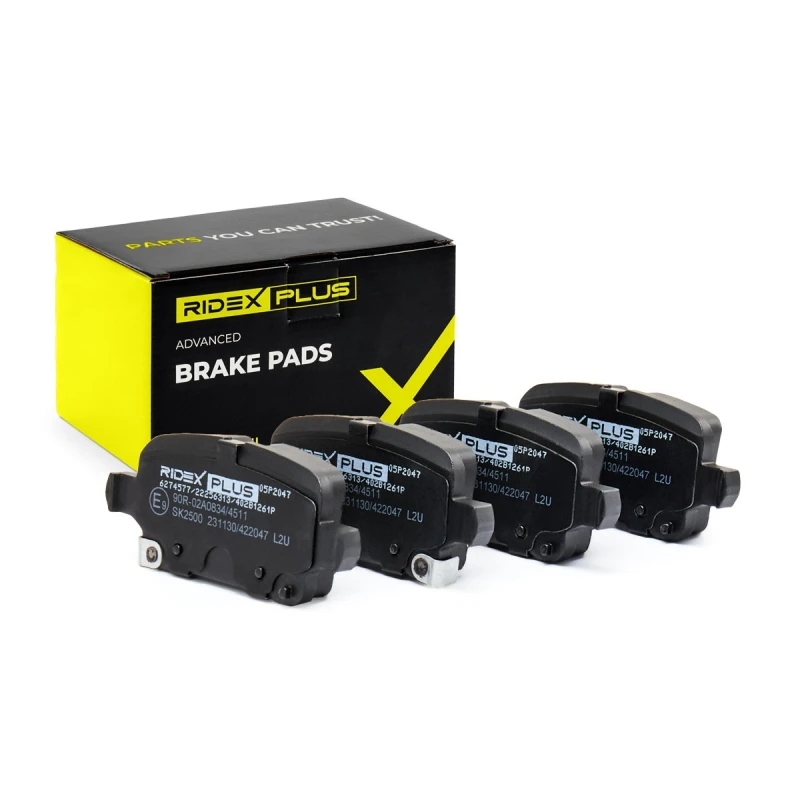 Image of RIDEX PLUS Brake pad set RIDEX PLUS 402B1261P